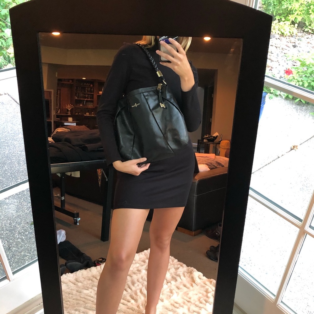 Cole Haan Black Leather Bag - Picture 2 of 12